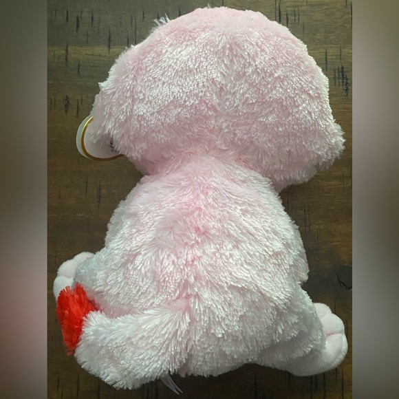 •NEW•TY Beanie Boos Valentine Monkey Gigi 6” - Picture 7 of 8